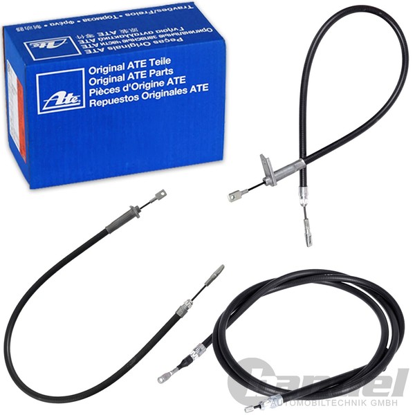 3Xate Handbremsseil Hinten Links+Rechts Passend FüR Mercedes C-KLASSE W202 CLK-image