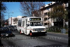 AC TRANSIT. FORD CUTAWAY BUS #9013. Oakland (CA). Original Slide 1996.