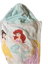 Pottery Barn Kids PBK Hooded Towel Disney Princess Little Girls