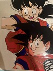 RARE Dragon Ball Z Animation Cel of Goku and Gohan Iconic Pose — photo 2