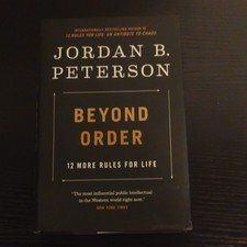 Jordan B. Peterson Beyond Order: 12 More Rules for Life Hardcover 2021 DJ