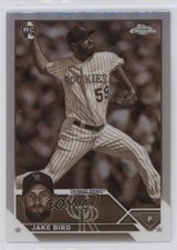 2023 Topps Chrome Update Sepia Refractor Jake Bird #USC27 z5b