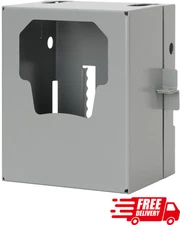 Metal Security Box 16-Gauge Steel Weatherproof Anti-Theft Camera Case