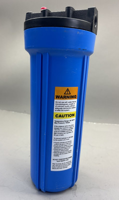 Watts-FH4200BL12PR Flowmatic Blue Filter Housing 10 in Std With 1/2 in Ports