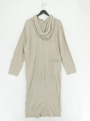 white christmas dresses Women's Jumper Dress With Long Puff Sleeves Cream – Styledup.co.uk
