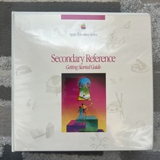 1997 Vintage Apple Education Series: Secondary Reference with Discs Free Ship