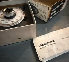 Snap-on Ta360 Torque Angle Gauge 12 Drive Usa Original Box Manual New