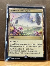 MTG Abundant Countryside Commander: Lorwyn Eclipsed Regular NM