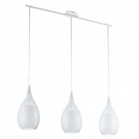 Weiß Moderne HäNgelampe Pendelleuchte 3X60W/E27 99X110 [Cm]