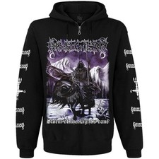 Dissection "Storm of the Light s Bane" Hoodie Zip Up Sweatshirt Black bathory