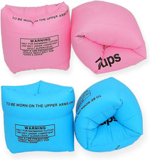 2 Pack Arm Floaties for Kids and Adults- Inflatable Floaties for Kids 6-12Yrs, B