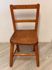 Victorian Era Infant’s Primary School Chair Circa Early 1900’s Rare