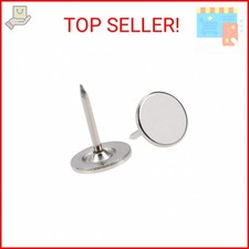 uxcell Upholstery Nails Tacks 11mmx15mm Flat Head Furniture Nails Pins Silver To