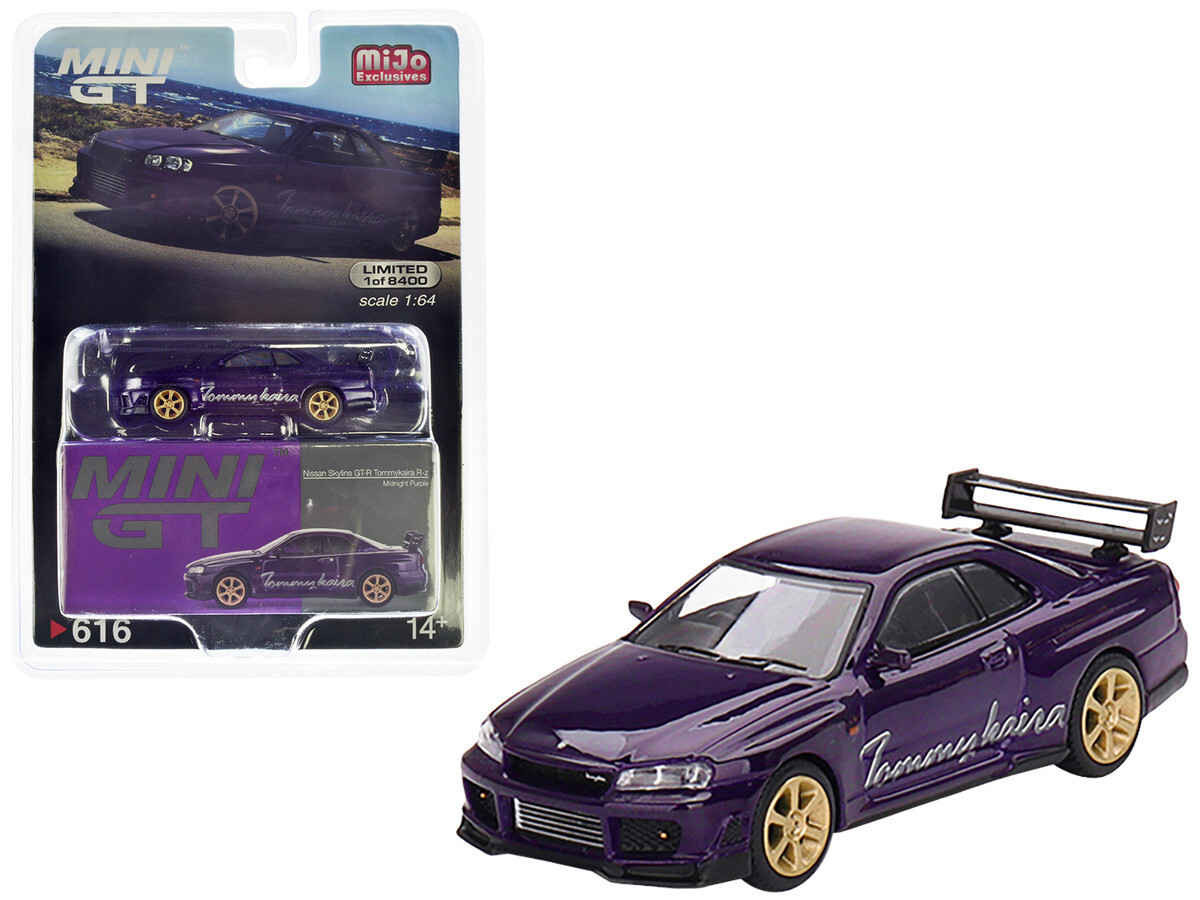 ミニカー MINIGT 447 Nissan GT-R R34 MDX limited MINI GT 447 Nissan Skyline GT-R (R34) V-Spec II Digital