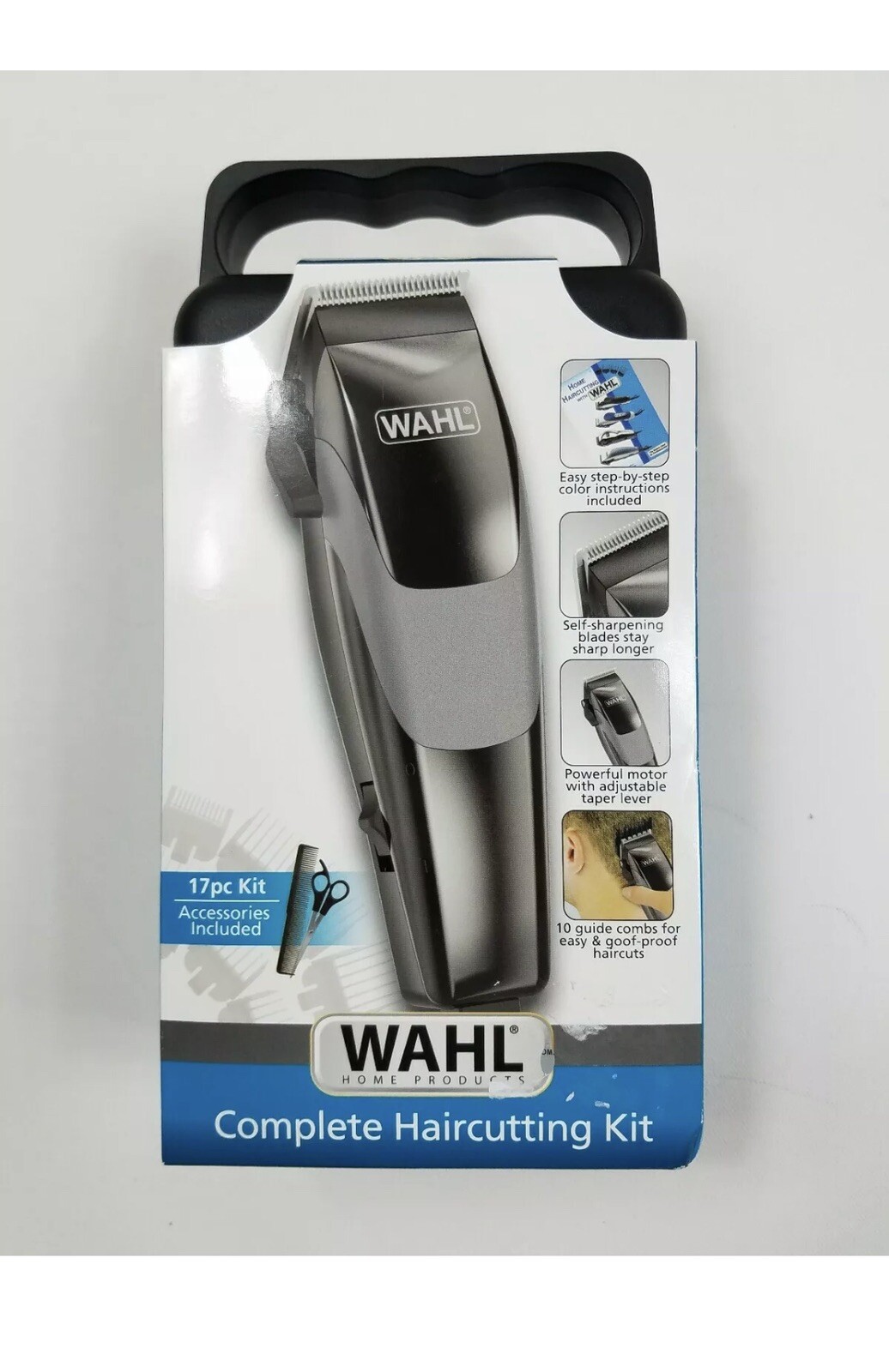 WAHL Complete Haircutting Kit 17 piece Hair Clippers Brand New Ships