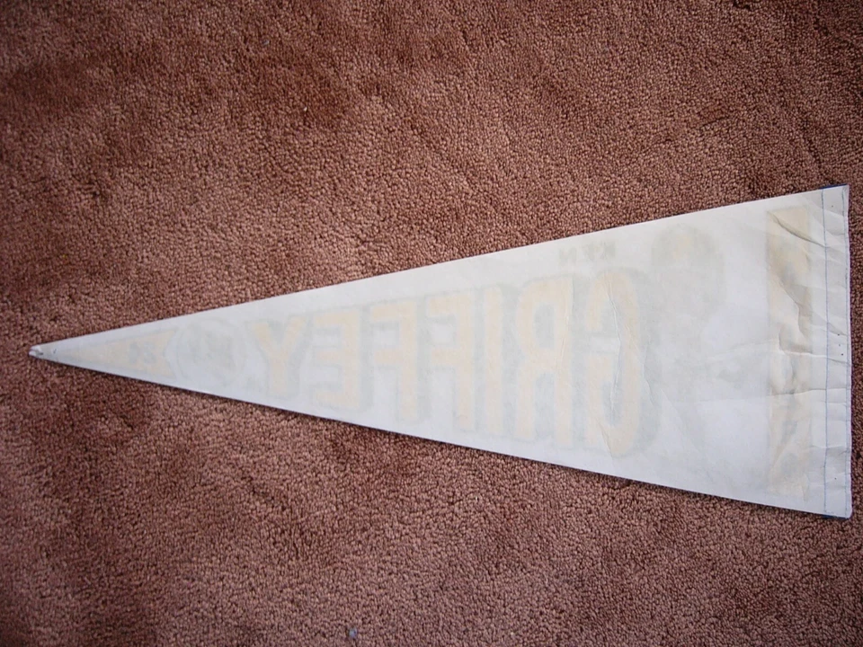 1989 年 SALEM 屏幕打印 美国职棒大联盟 棒球 PENNANT KEN GRIFFEY JR. 西雅图海军陆战队 — 第 2/4 张图片