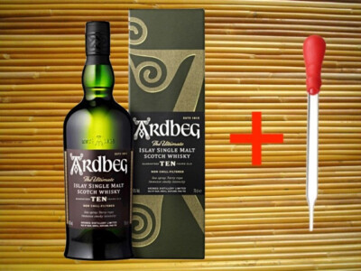 Ardbeg Ten 46 %  Single Malt Scotch Whisky 0,7  L + Pipette