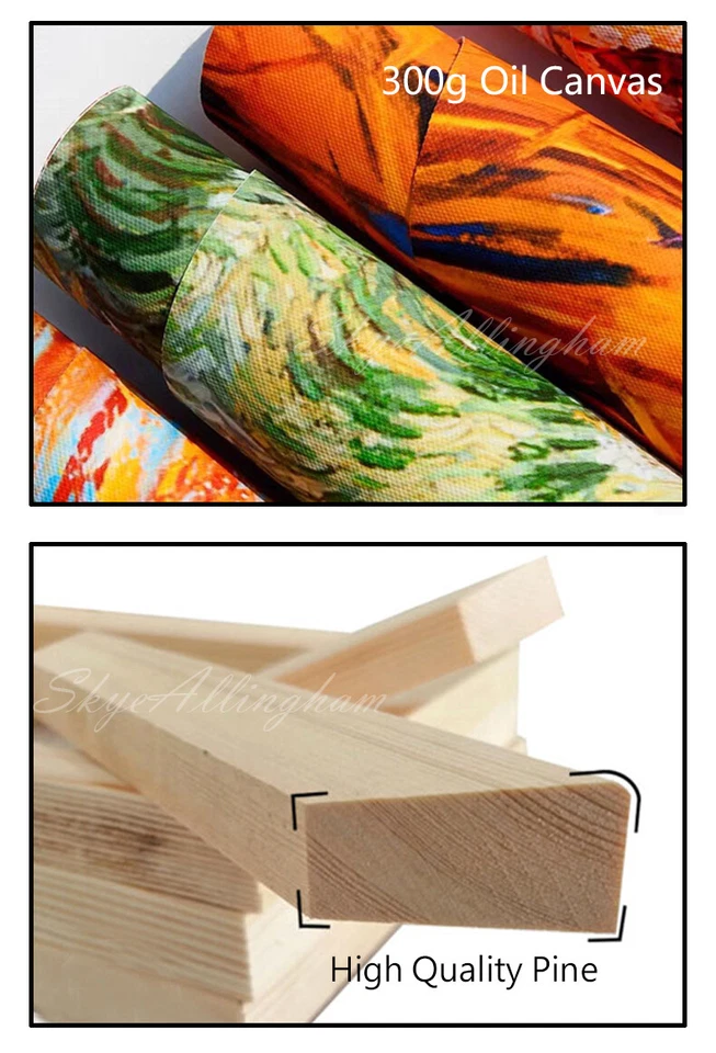 Pintura de arte de pared con impresión en lienzo al óleo enmarcada This Is Your Life Foto 3 de 4