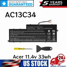 AC13C34 Battery for Acer Aspire V5-122P E3-112-C53T E3-112M-C8LD ES1-111 Series