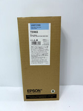 Genuine Epson Light Cyan Ink Cartridge T5965 Date: 2021