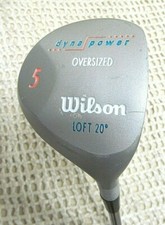 WILSON Ladies DYNA POWER Oversized Fairway 5 Wood 40" RH  Ladies Graphite Shaft