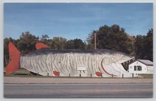 Postcard Bena  Minnesota Betty Brown's Big Fish Supper Club c1960 