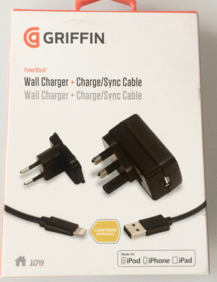 Ladegerät Power Block 230V 2100mA für Apple iPhone iPad Griffin