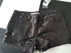 black sequin shorts forever 21