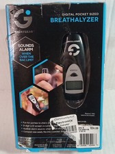 SmartGear Breathalyzer Digital DUI Pocket Sized Battery Operated sounds Alarm