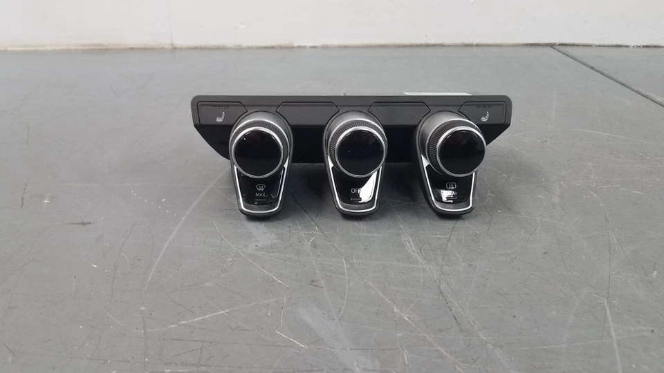 Audi R8 V10 2018 aire acondicionado panel de control de clima/asiento control de calor #0182 C1 Foto 3 de 4
