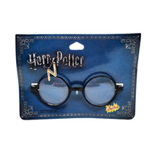 HARRY POTTER SUN STACHES LIGHTNING BOLT YOUTH / KIDS COSTUME GLASSES NEW