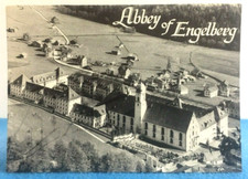 Vintage Abbey Of Engelberg Monastery Switzerland Travel Brochure 1959