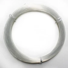 Pro Tackle Premium Monofilament Fishing Line Leader Soft 150lb 100yd - Clear