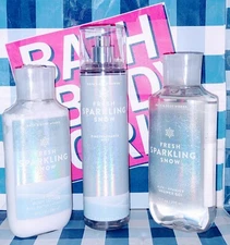 SLEIGH RIDES & SNUGGLES: Body Lotion, Shower gel, Fragrance Mist retail$42.50