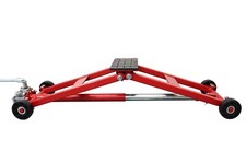 Portable Turbine Hoistcar Lift 4409 Lbs2000kg Capacity 18.5inch Max Height