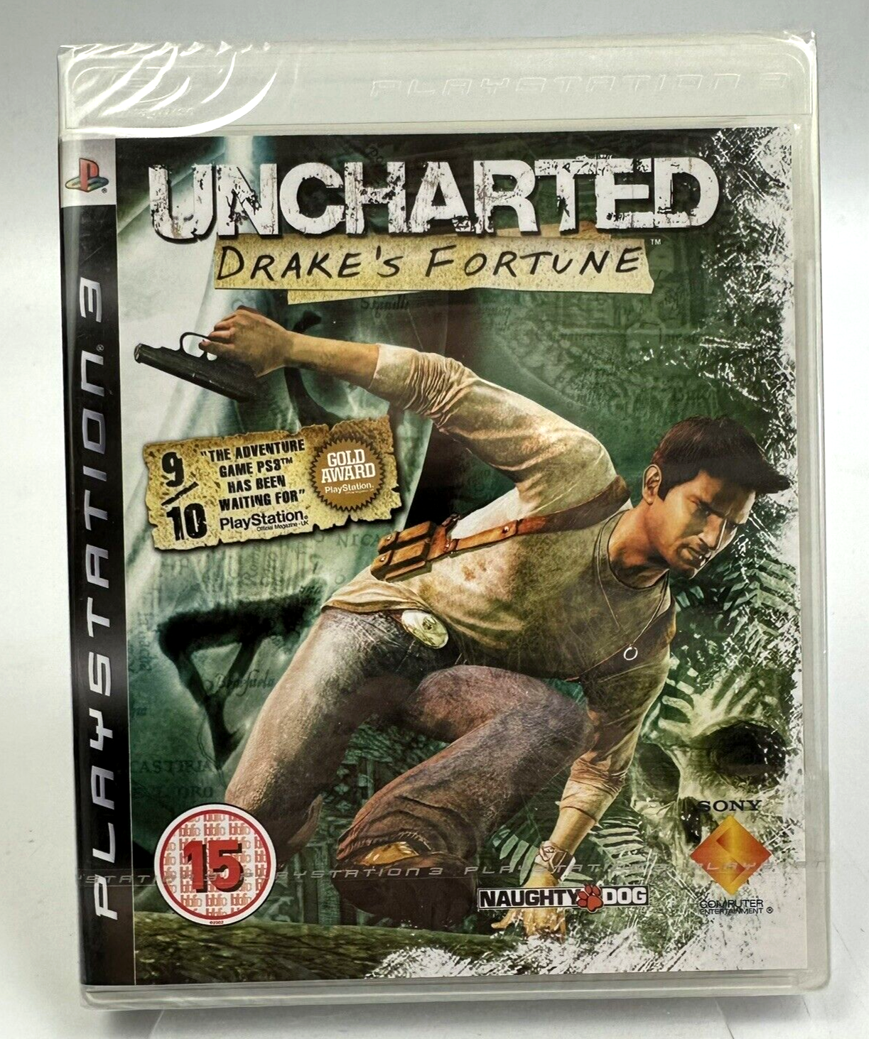 PS3 Uncharted: Drake's Fortune, UK PAL, New and Factory Sealed