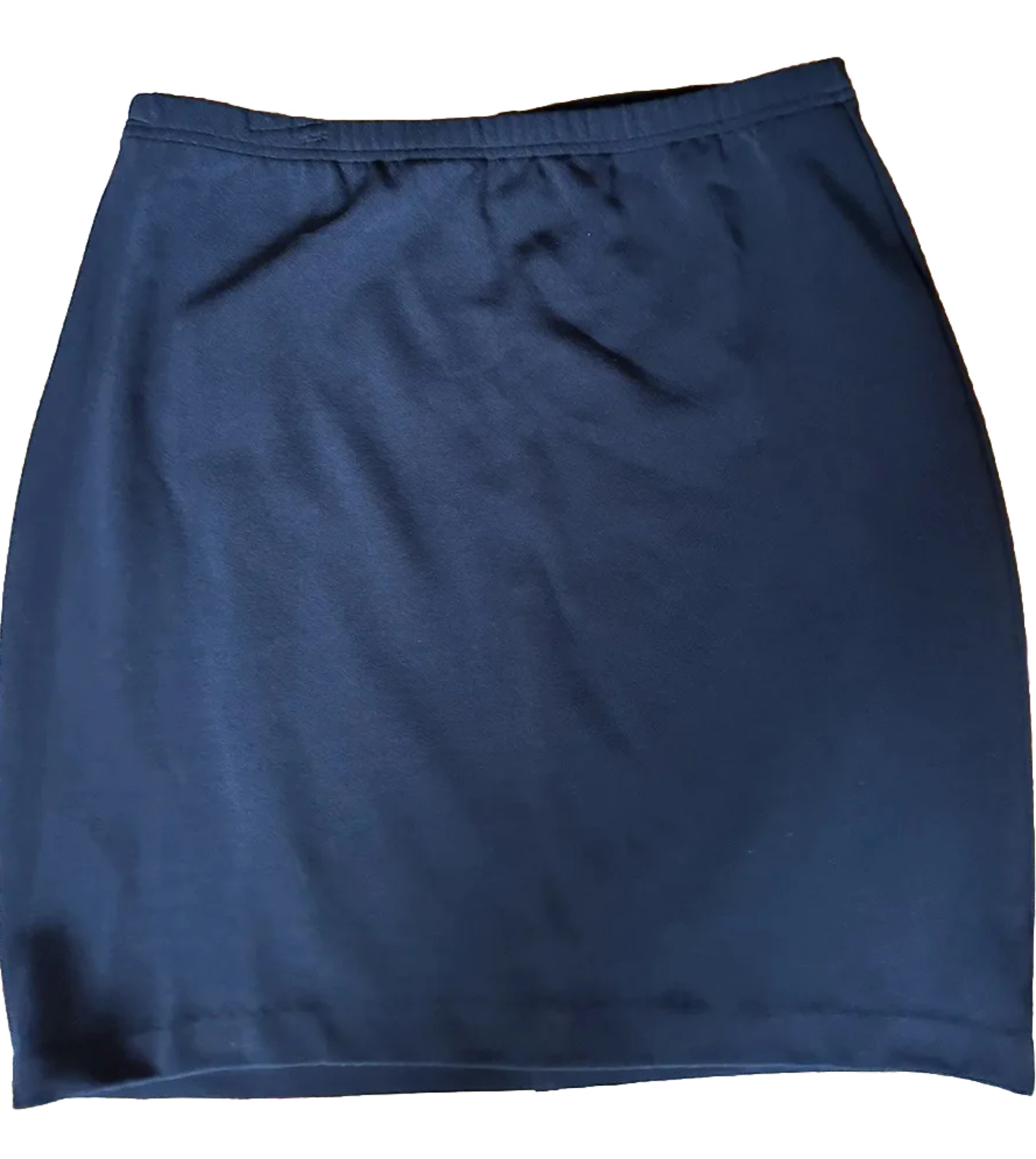 💃🖤Women’s Black Spiegel Style Size M Short Polyester Elastic Waist Aline Skirt