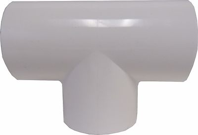 New Lot of 10 PCS Sch 40 PVC 3/4'' Straight Tee Socket Connect NSF Compliant
