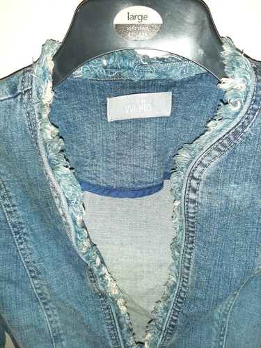 Wallis Denim Jacket Size 10 | eBay