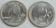 USA State Quarter 2004 Texas D unz.