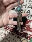 NWT Mia Inspiration Necklace, Pierced Stud Earring Set Silver Tone. — photo 4