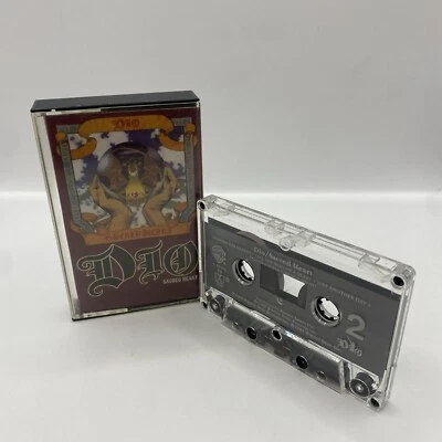 Dio - Sacred Heart - Cassette Tape (RARE USA IMPORT) - Image 1 of 4