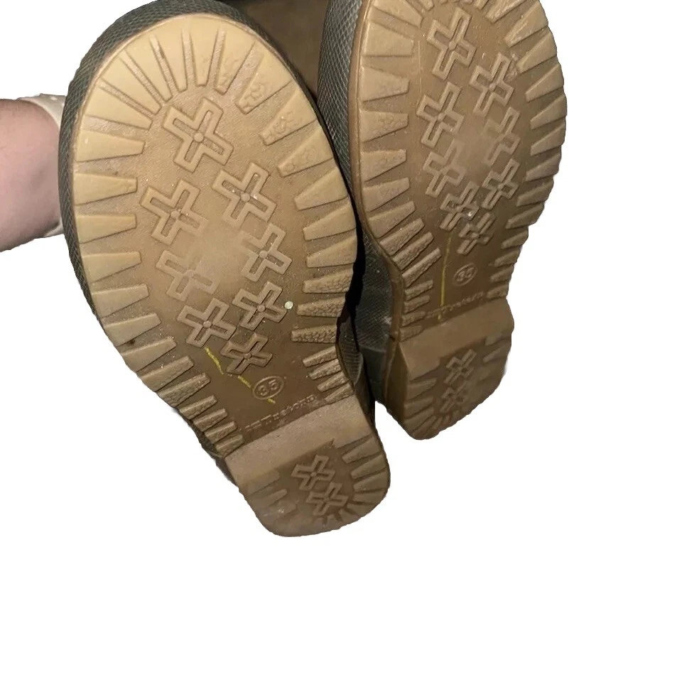 TRETORN Womens Rain Boots ELSA Gray Green Rubber Waterproof Mid Calf Snow Lined - Image 4 of 4