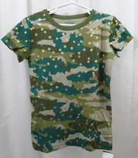 Girl's J Crew Crew Cuts Camo T Shirt 4 - 5 NWT