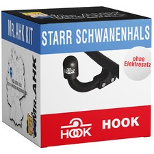 Hook Anhängerkupplung für Dacia Duster II 18-24 starr NEU inkl. ABE EBA