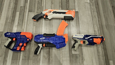 Nerf Elite N-Strike Sammlung Auflösung Disruptor Rukkus Rough Cut Shellstrike DS