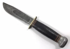 Marble's 5" IDEAL Knife Leather Handles Small Nut Vintage Hunting 10157-RR