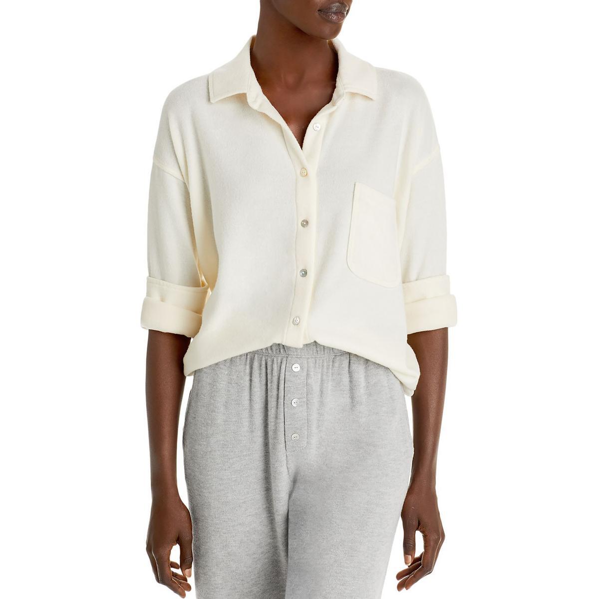 DONNI. Womens Knit ButtonDown Shirt Cardigan Sweater Top BHFO 3974 eBay