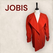 Jobis Womens Belseta Ps Red Wind & Rain Repellent Jacket Plus Size 44" Bust