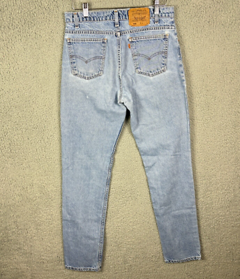 Levis 509 Jeans Men's 31x34 Orange Tab 80s Blue Denim Vintage